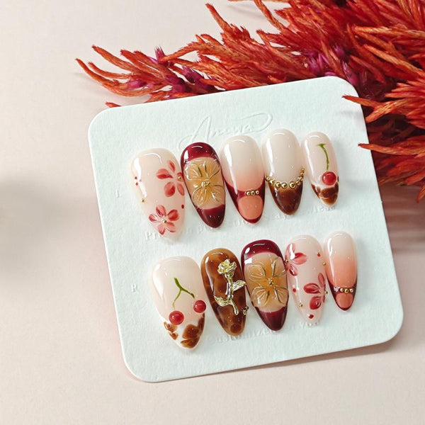 Blushing Floral Elegance